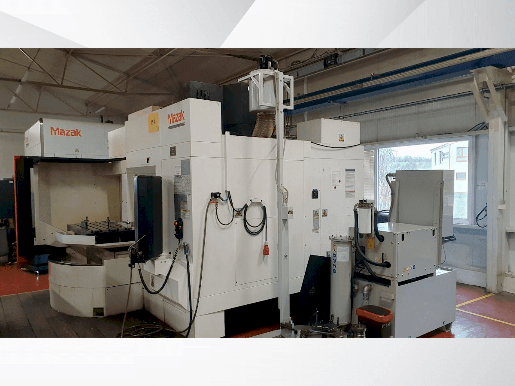 Koneen  Mazak VCS 530C-2PC etunäkymä