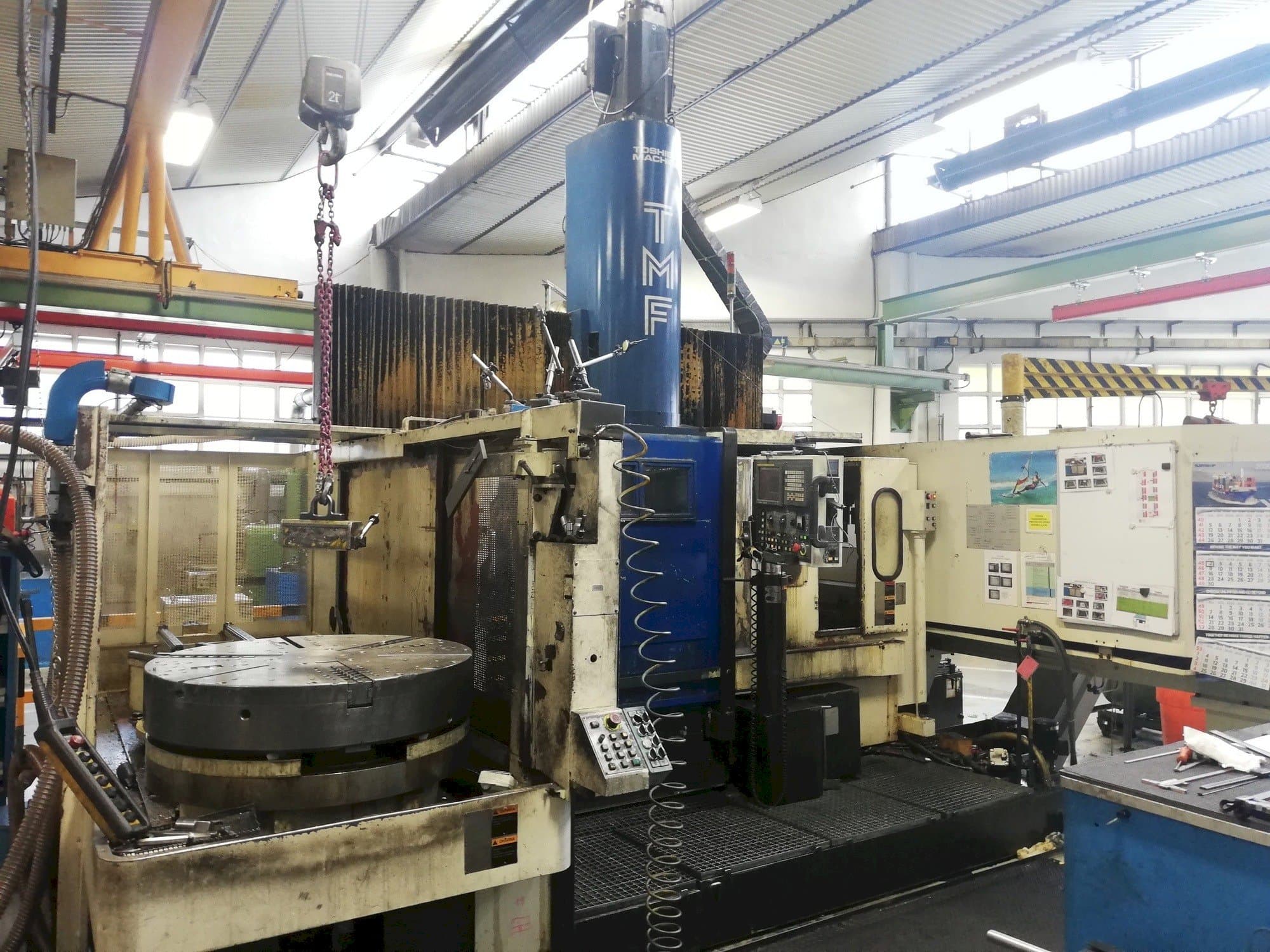 Koneen Toshiba TMF-10 etunäkymä