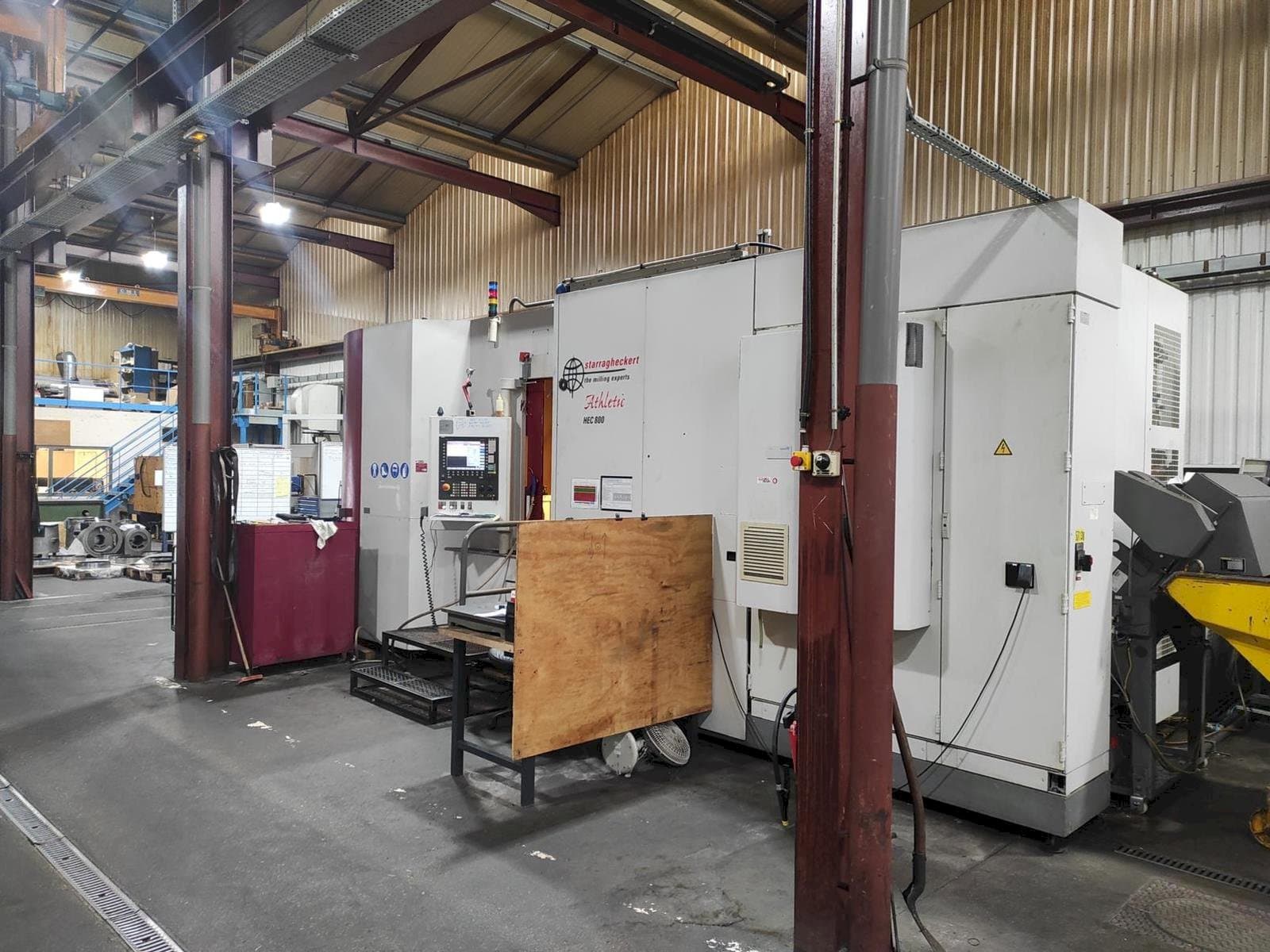 Koneen Starrag HEC 800 - 5 AXES etunäkymä