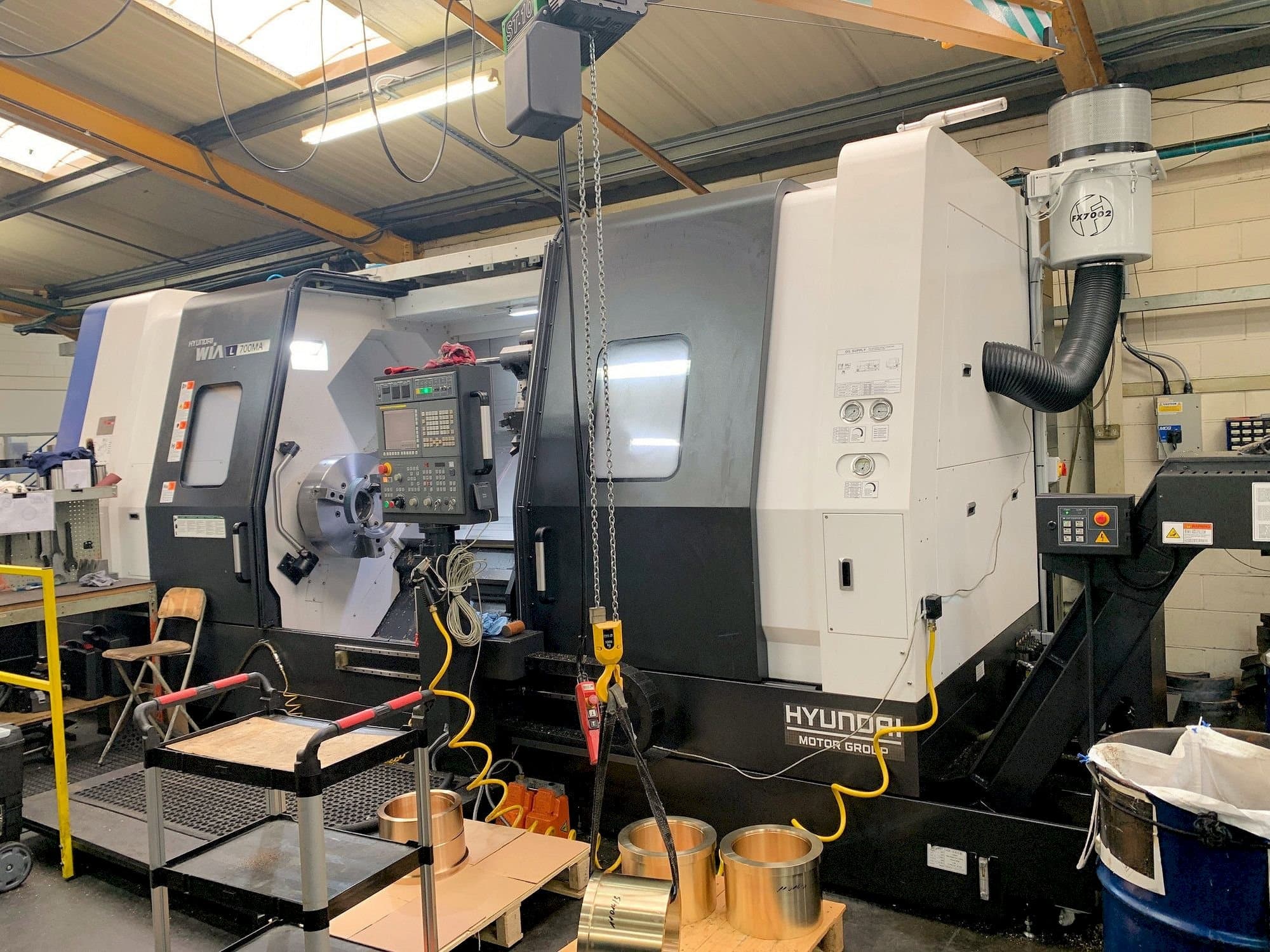 Koneen Hyundai Wia L 700MA etunäkymä