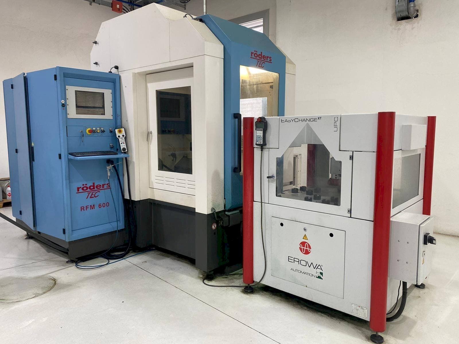 Koneen  Roders RFM 600 etunäkymä