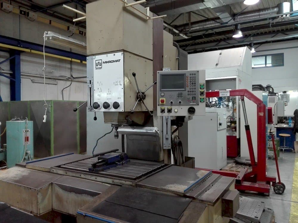 Koneen WMW Mikromat BKoE 630x1000 CNC etunäkymä