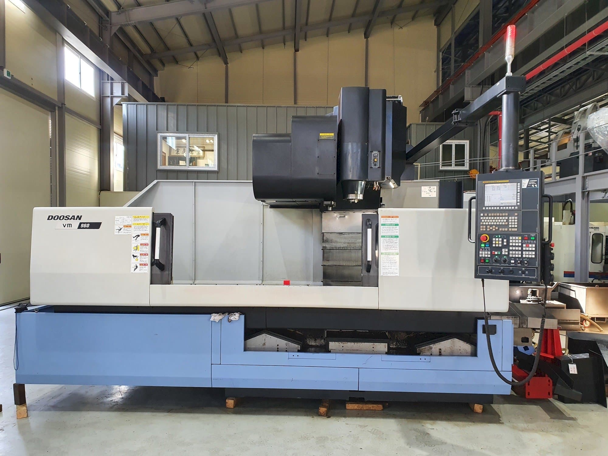 Koneen Doosan VM 960 etunäkymä