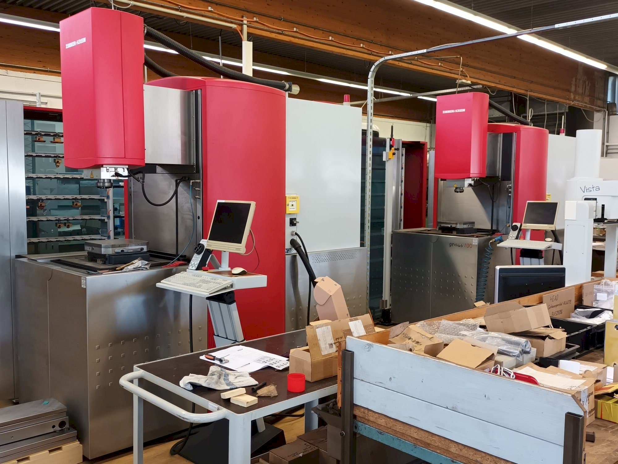 Koneen Zimmer+Kreim Genius 700 etunäkymä