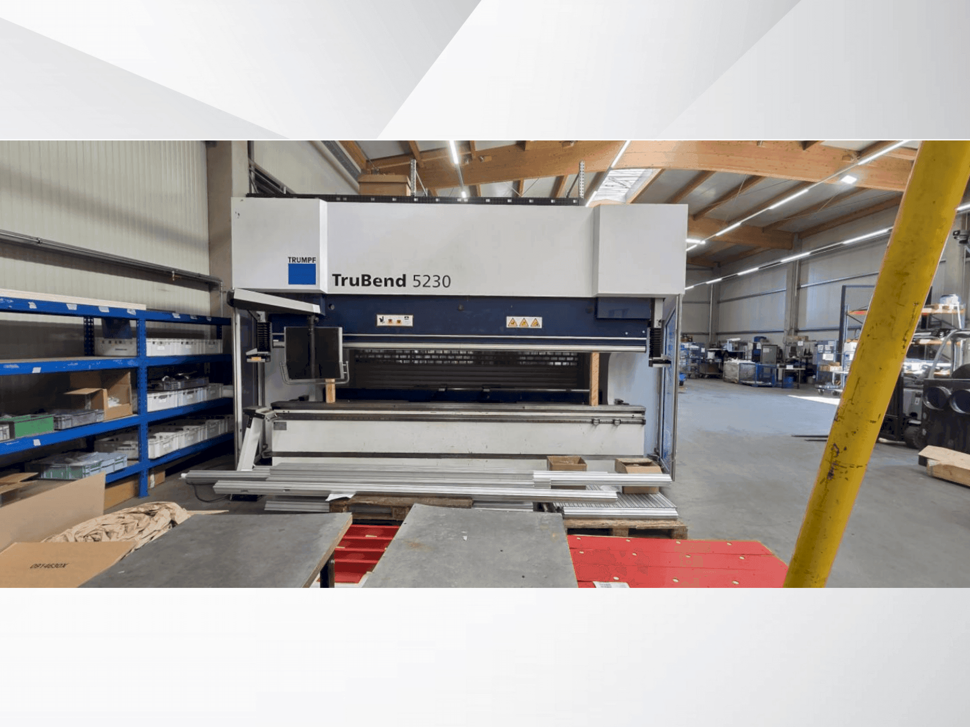 Koneen TRUMPF TruBend 5230 etunäkymä
