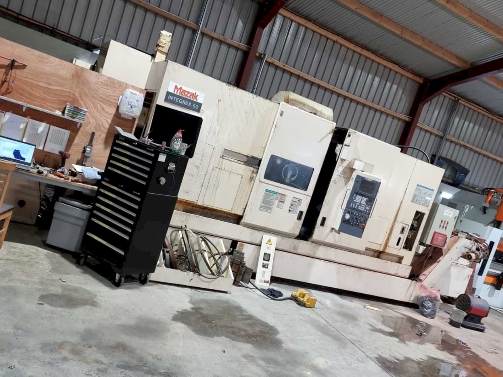 Koneen  Mazak Integrex 50YR-1500U etunäkymä