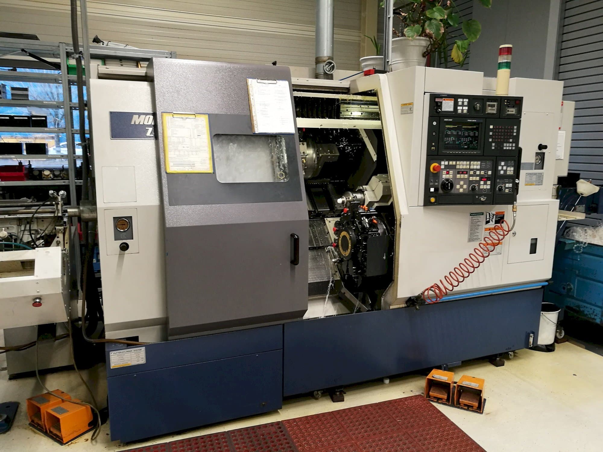 Koneen MORI SEIKI ZL 150 MSC etunäkymä