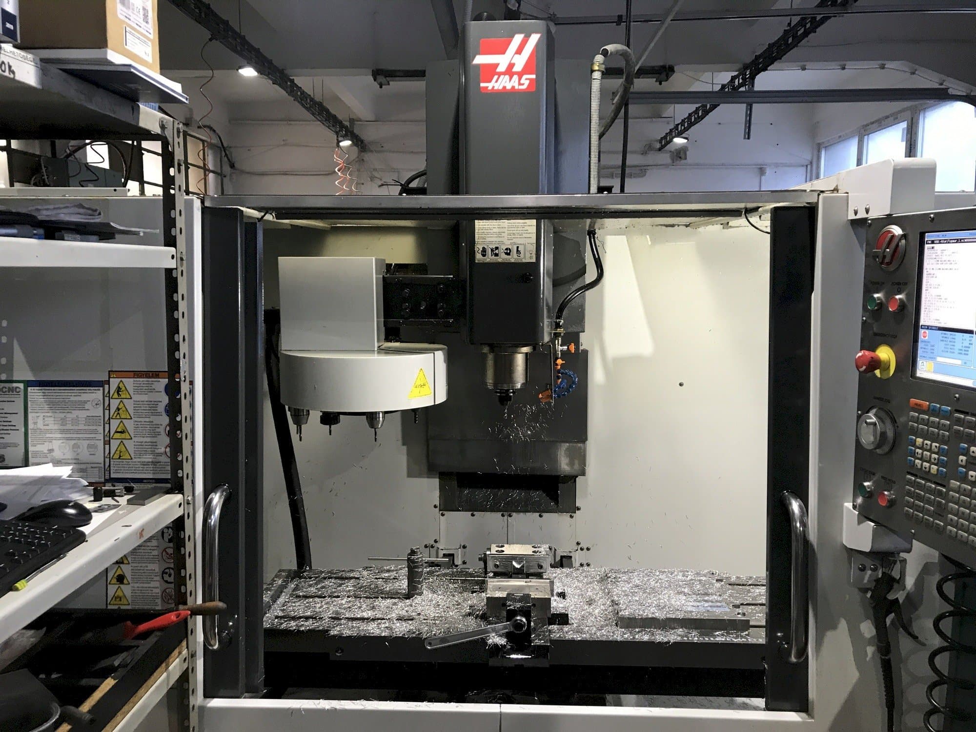 Koneen HAAS TM-3P etunäkymä