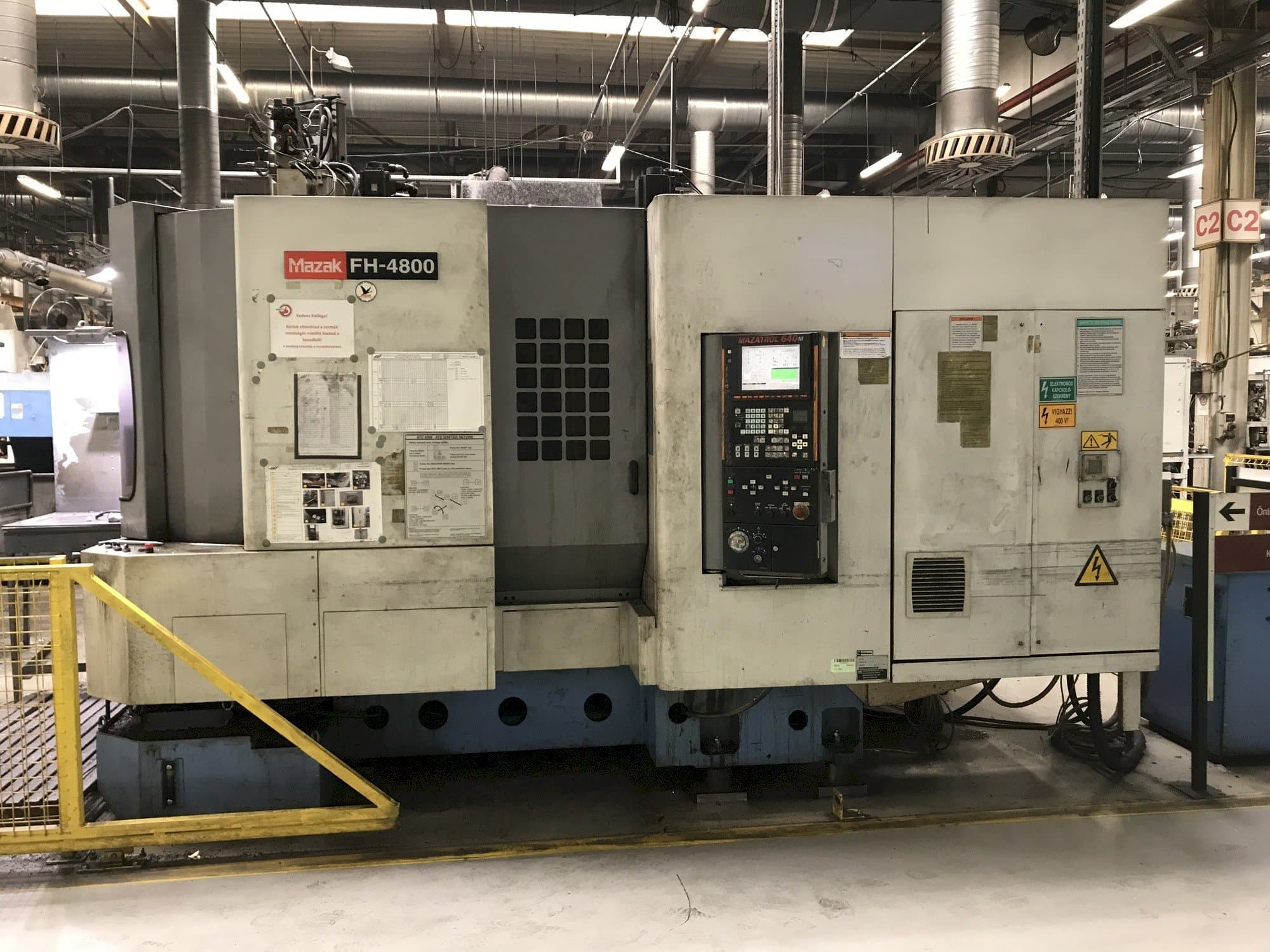 Koneen Mazak FH-4800 40T etunäkymä