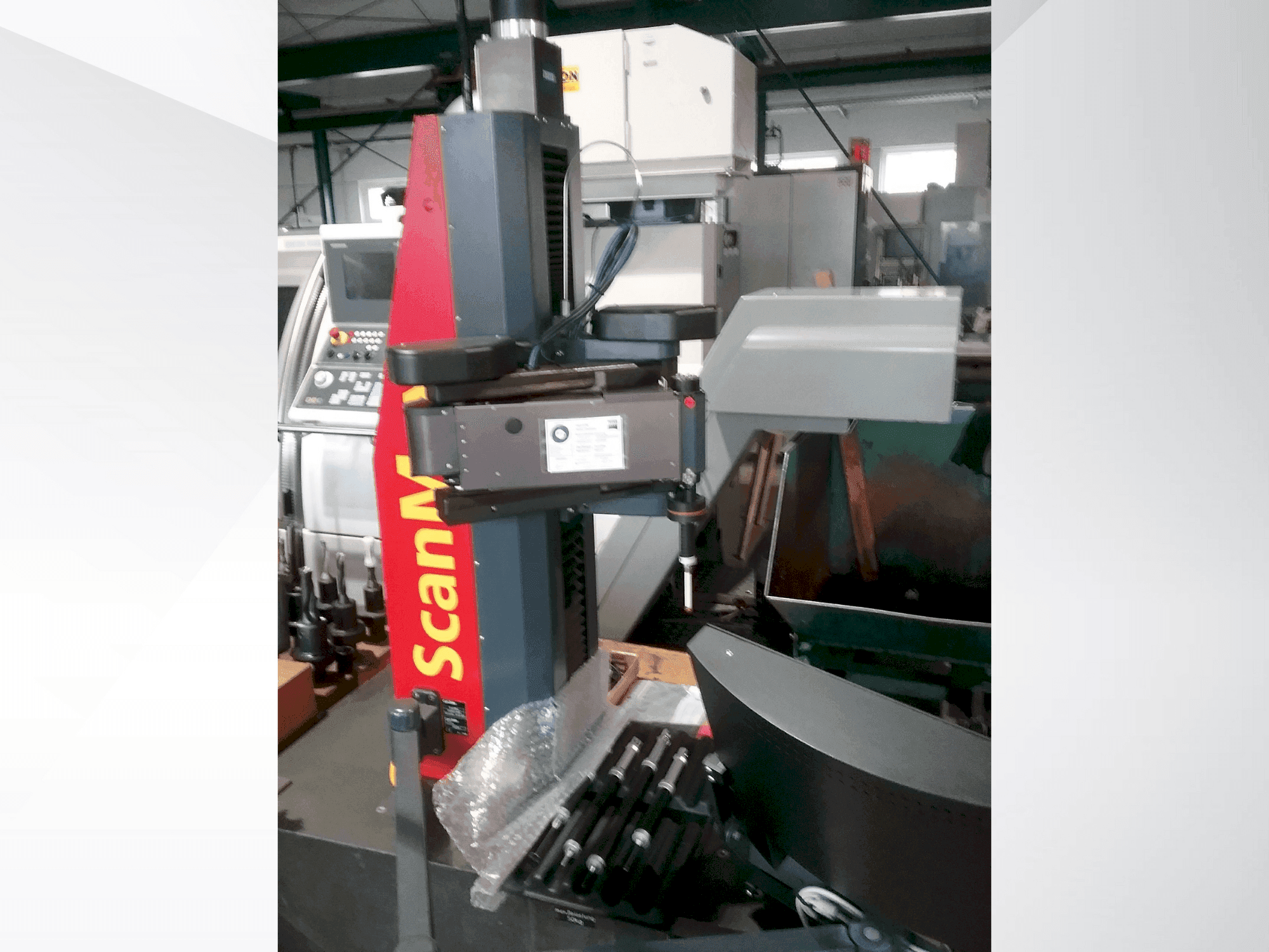 Koneen ZEISS ScanMax etunäkymä