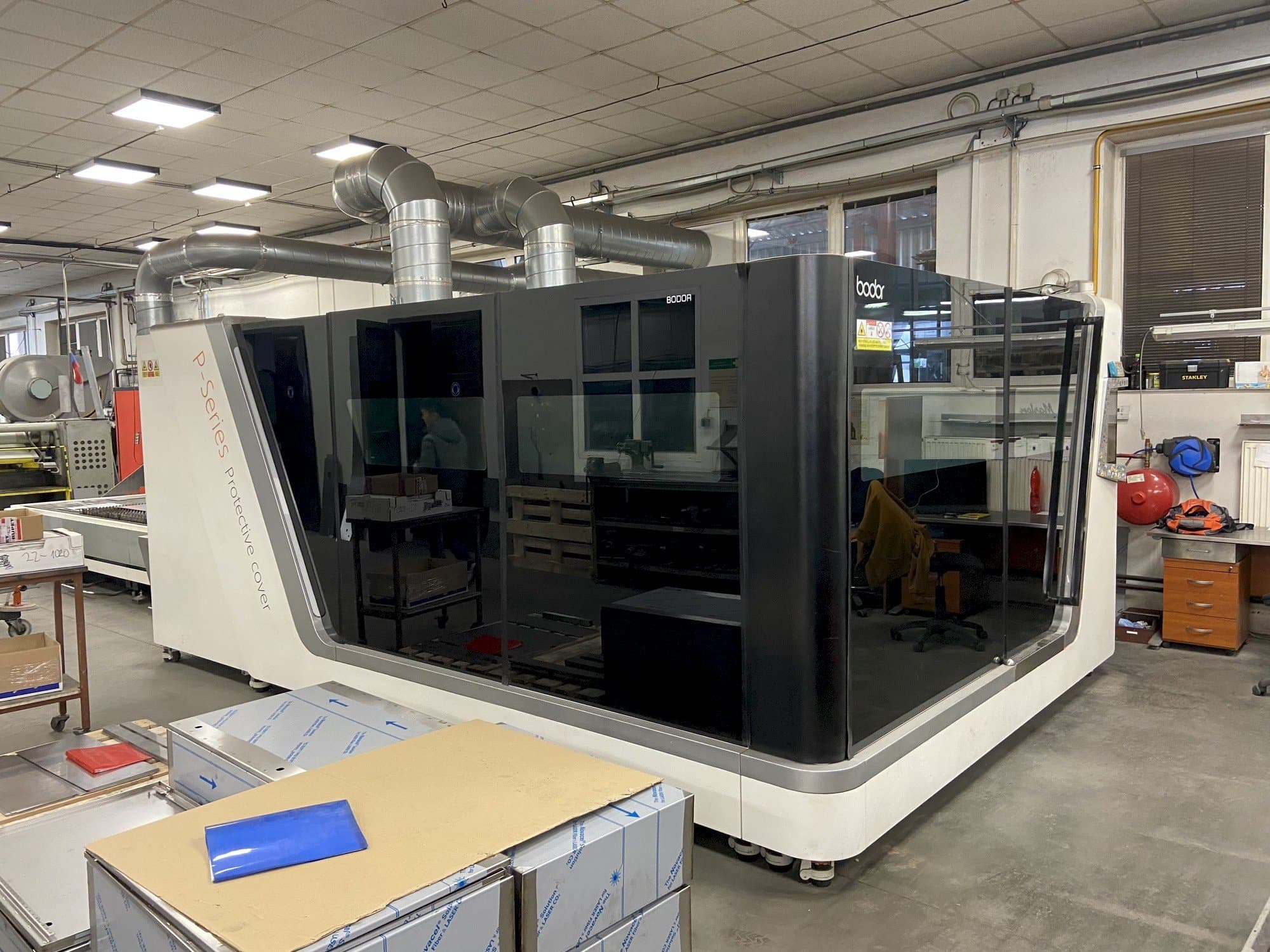 Koneen  Bodor P3 etunäkymä