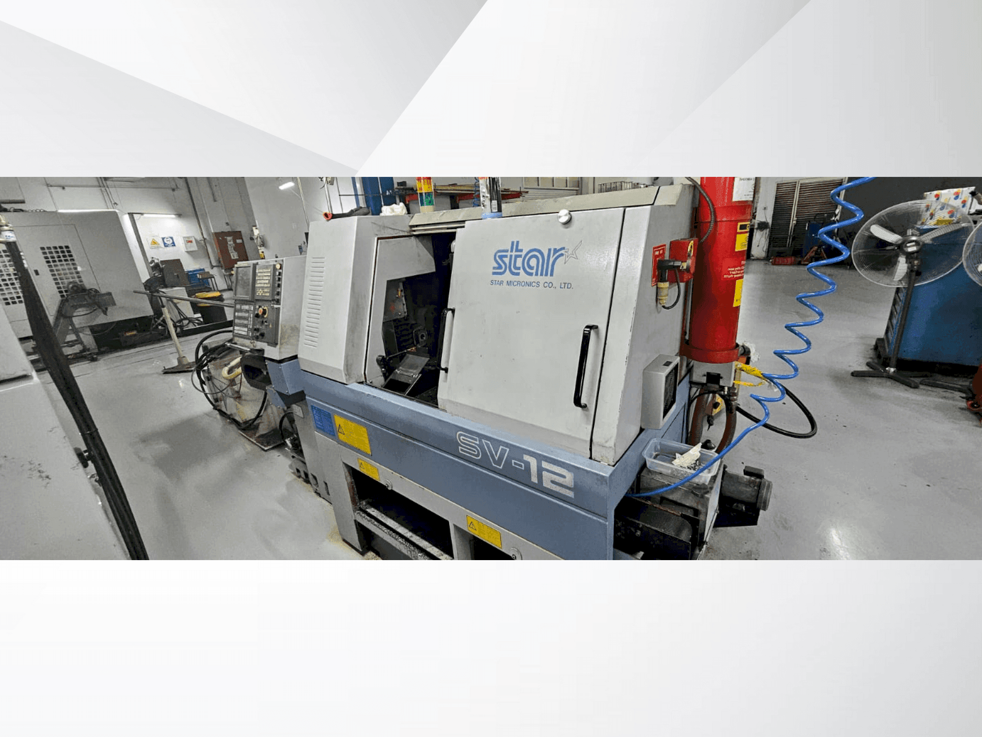 Koneen  Star SV-12 etunäkymä