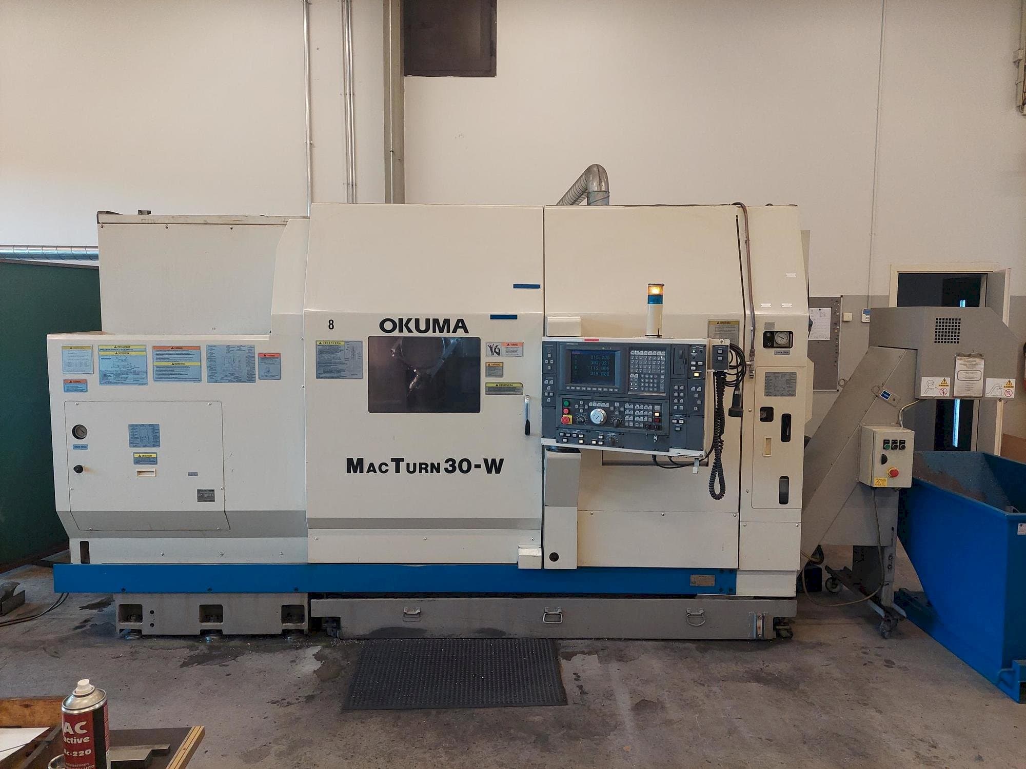 Koneen Okuma Macturn 30 etunäkymä