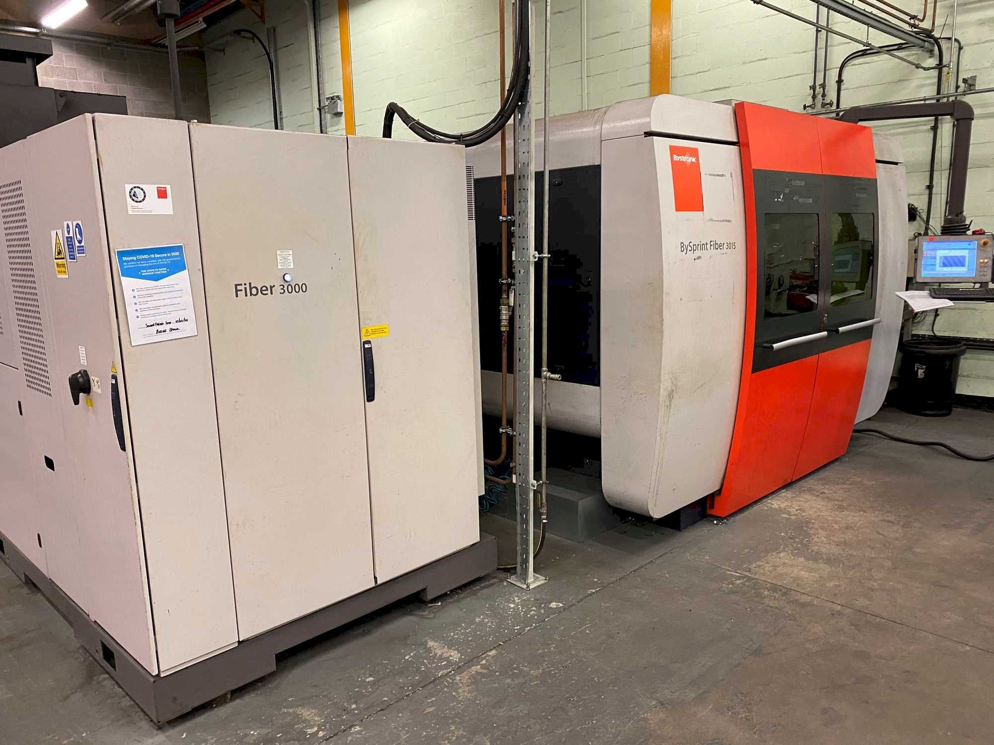 Koneen Bystronic BySprint 3015 Fiber etunäkymä