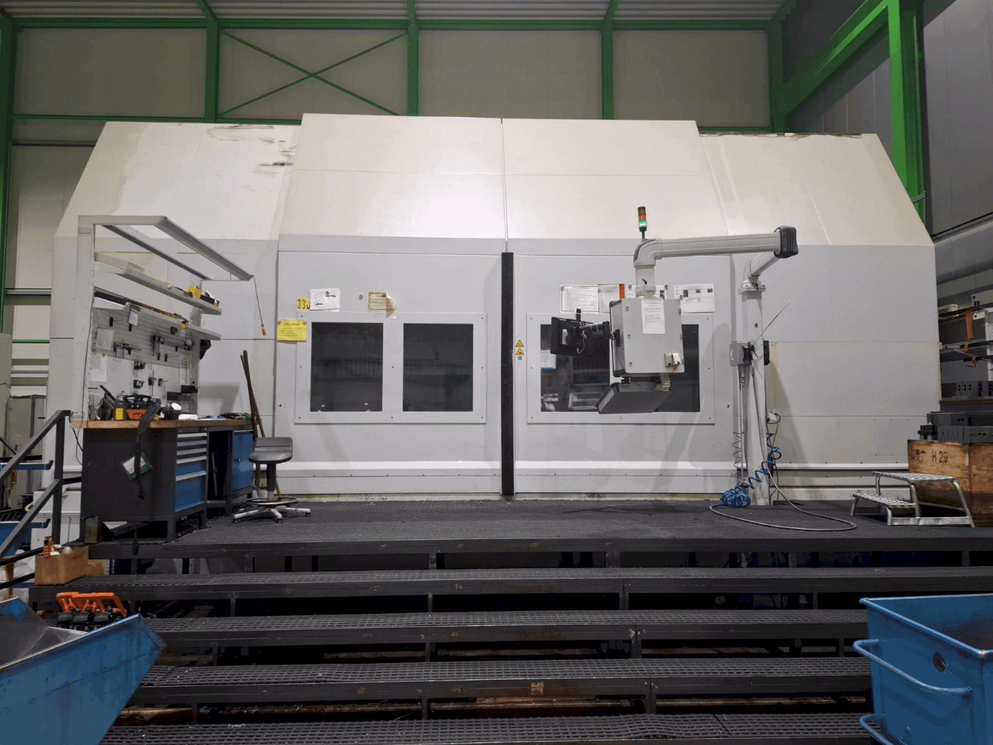 Koneen  Pittler PV4000 etunäkymä