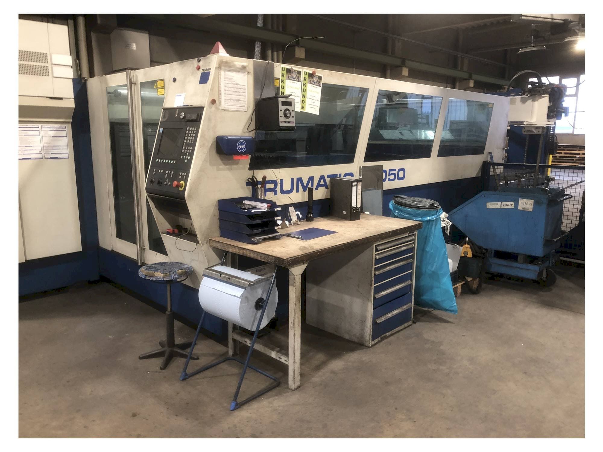 Koneen TRUMPF Trumatic L3050 etunäkymä