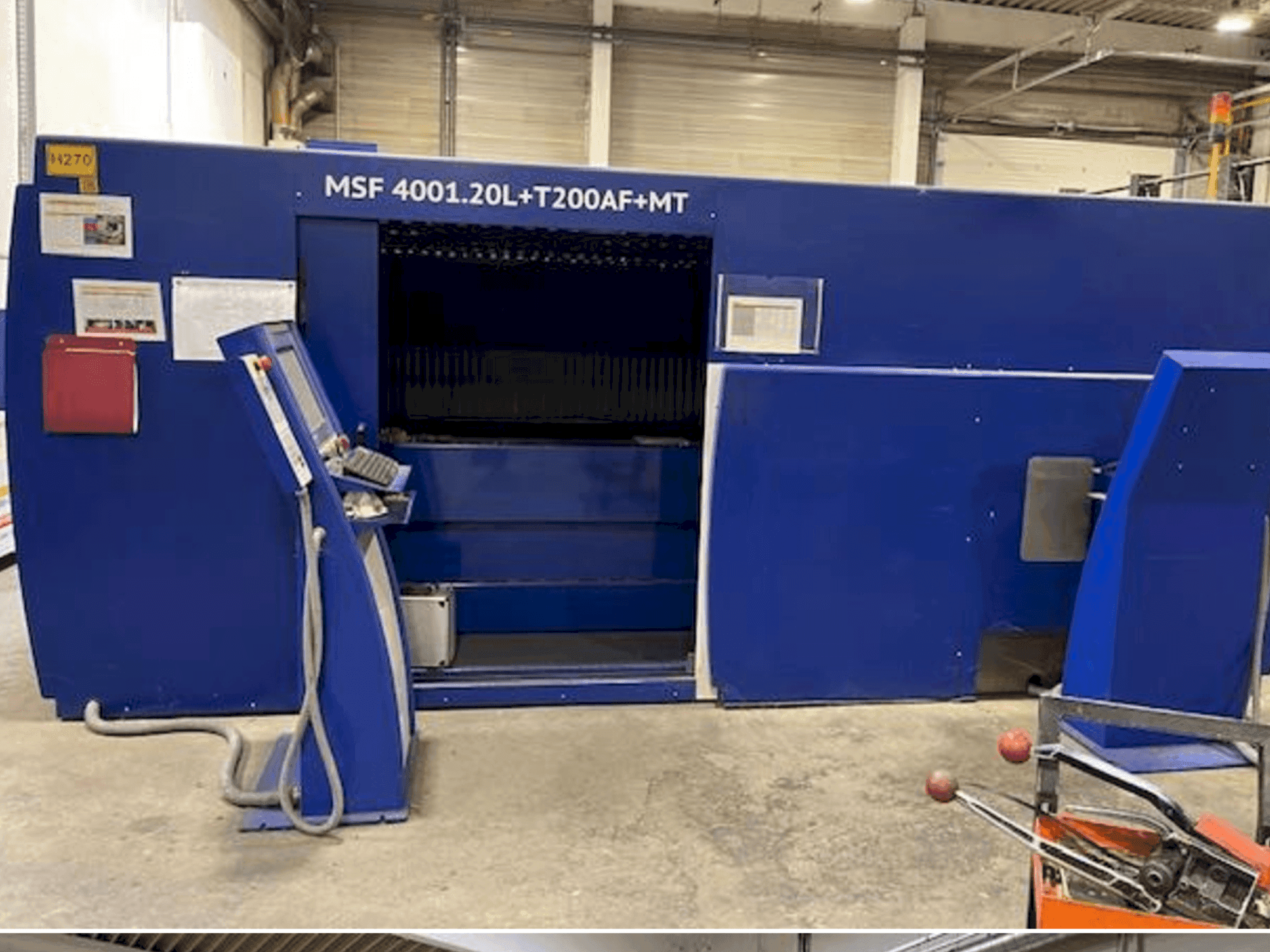 Koneen MicroStep Fiber MSF 4001.20L etunäkymä