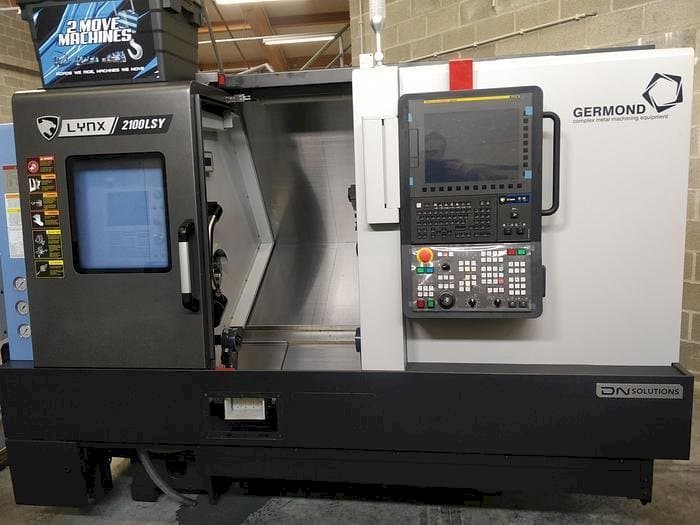 Koneen DN SOLUTIONS LYNX 2100 LSYB etunäkymä