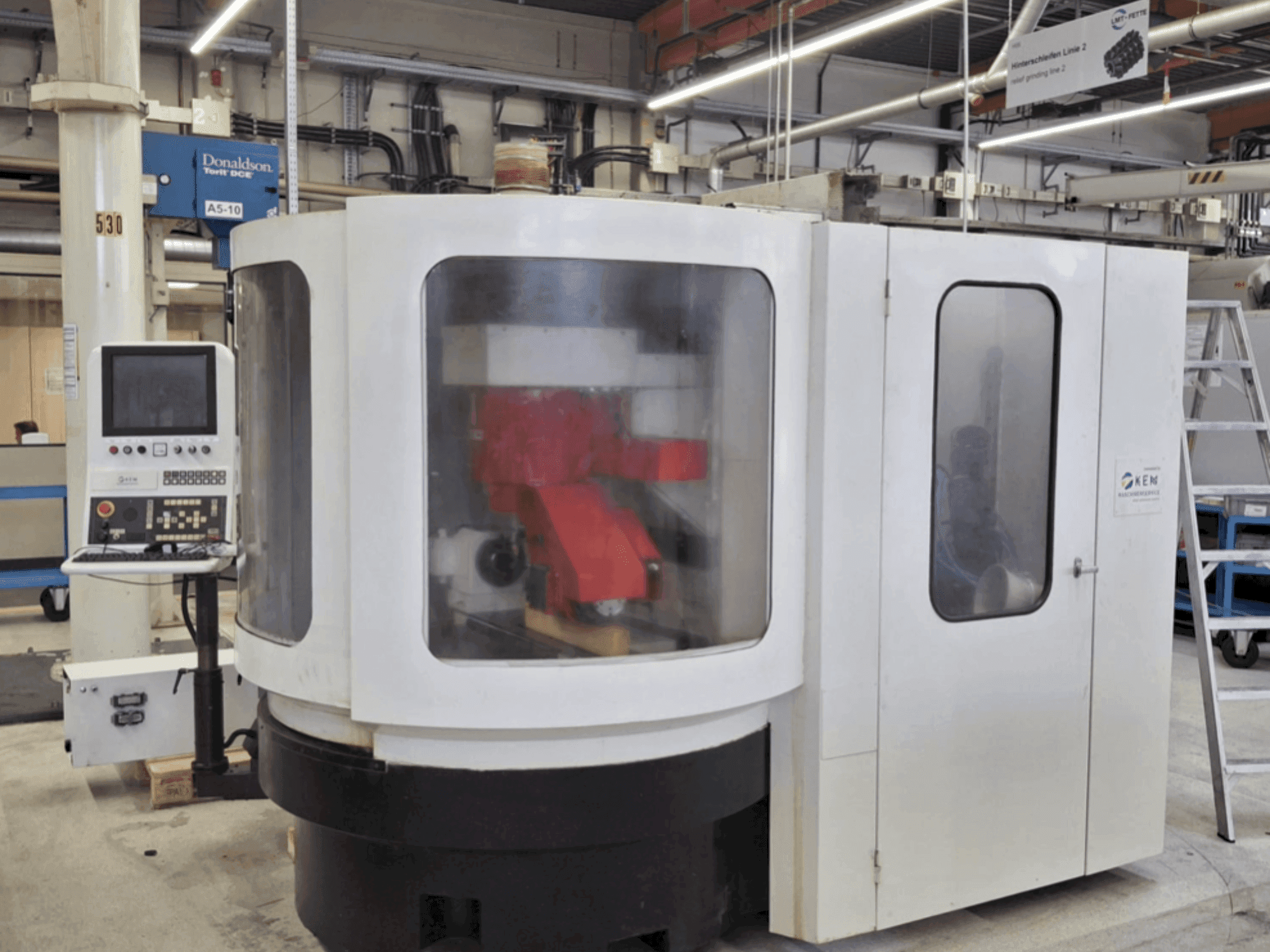 Koneen SAACKE UWIID etunäkymä