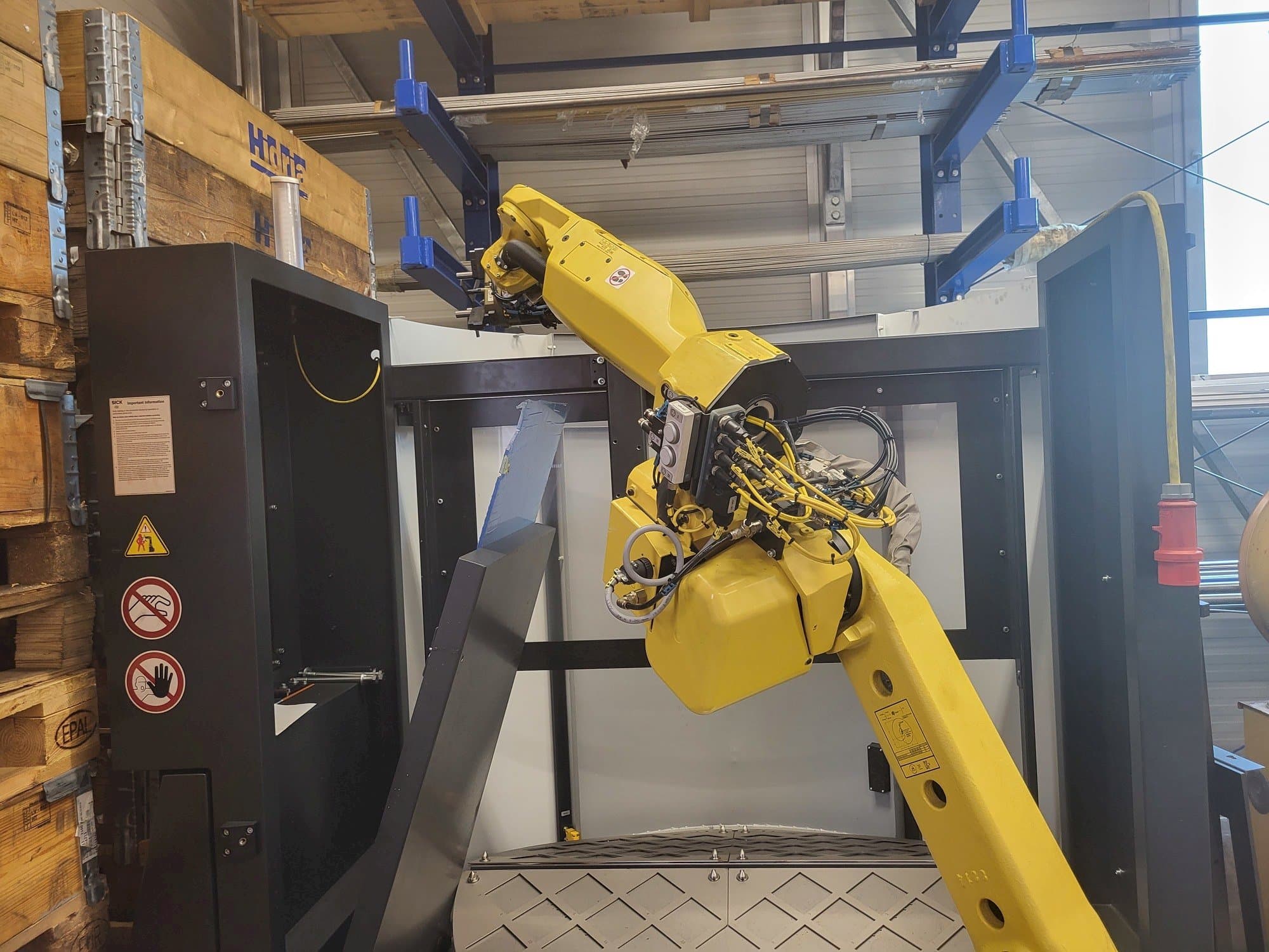 Koneen HALTER Load Assistant U-20 etunäkymä