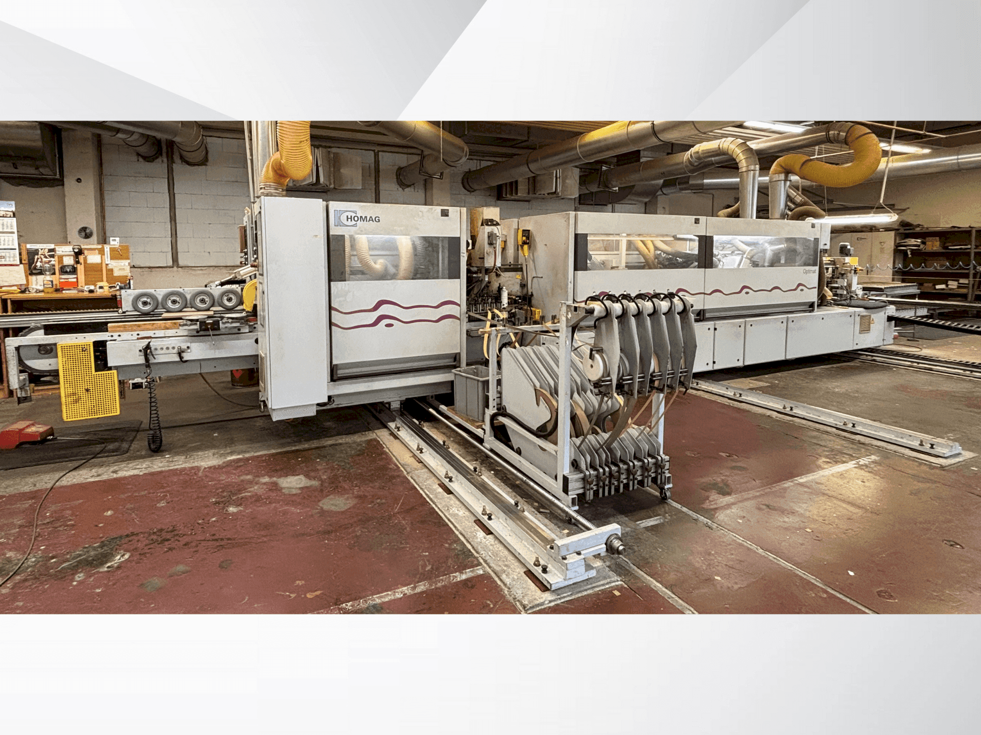 Koneen  HOMAG Optimat KF 26/8/A3/25 etunäkymä