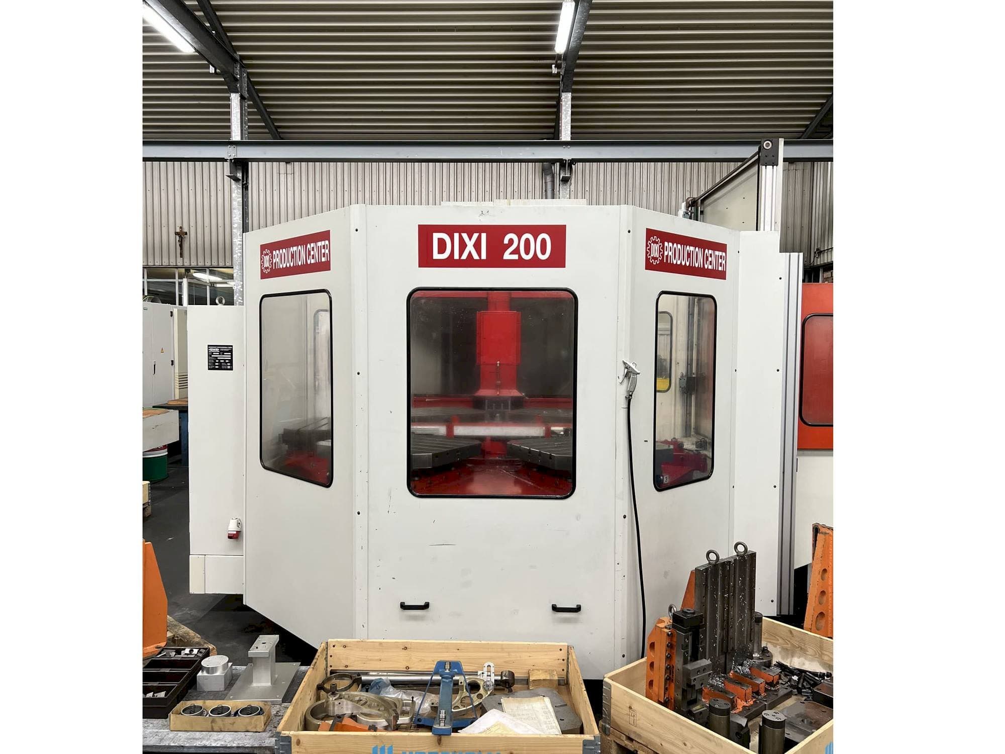 Koneen DIXI 200 etunäkymä