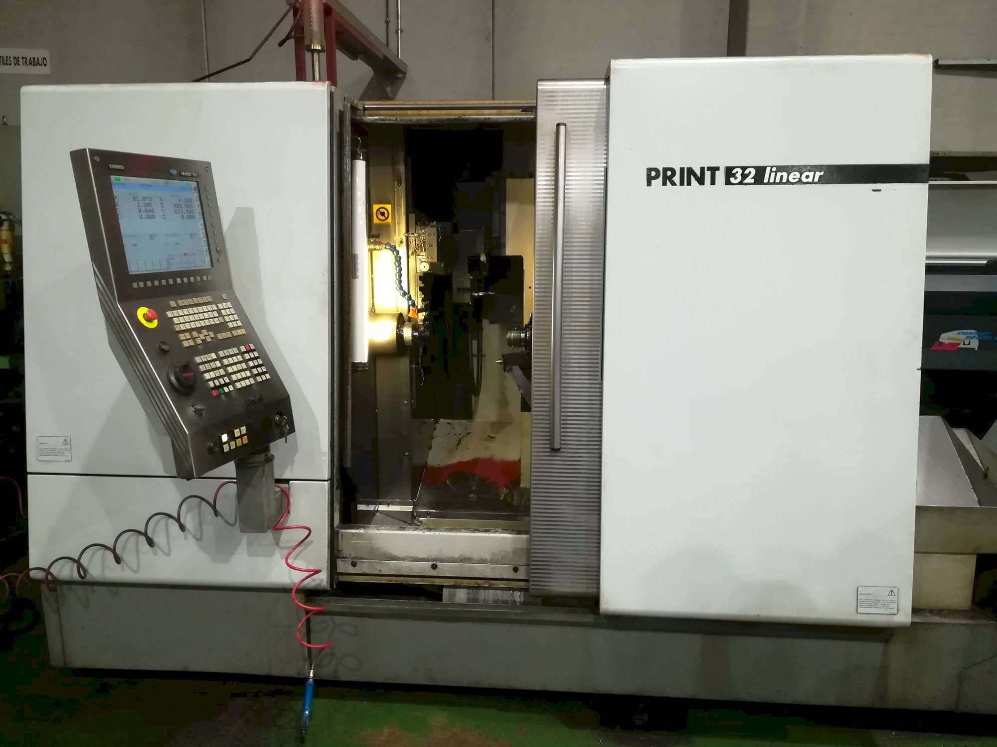 Koneen Gildemeister Sprint 32 linear etunäkymä