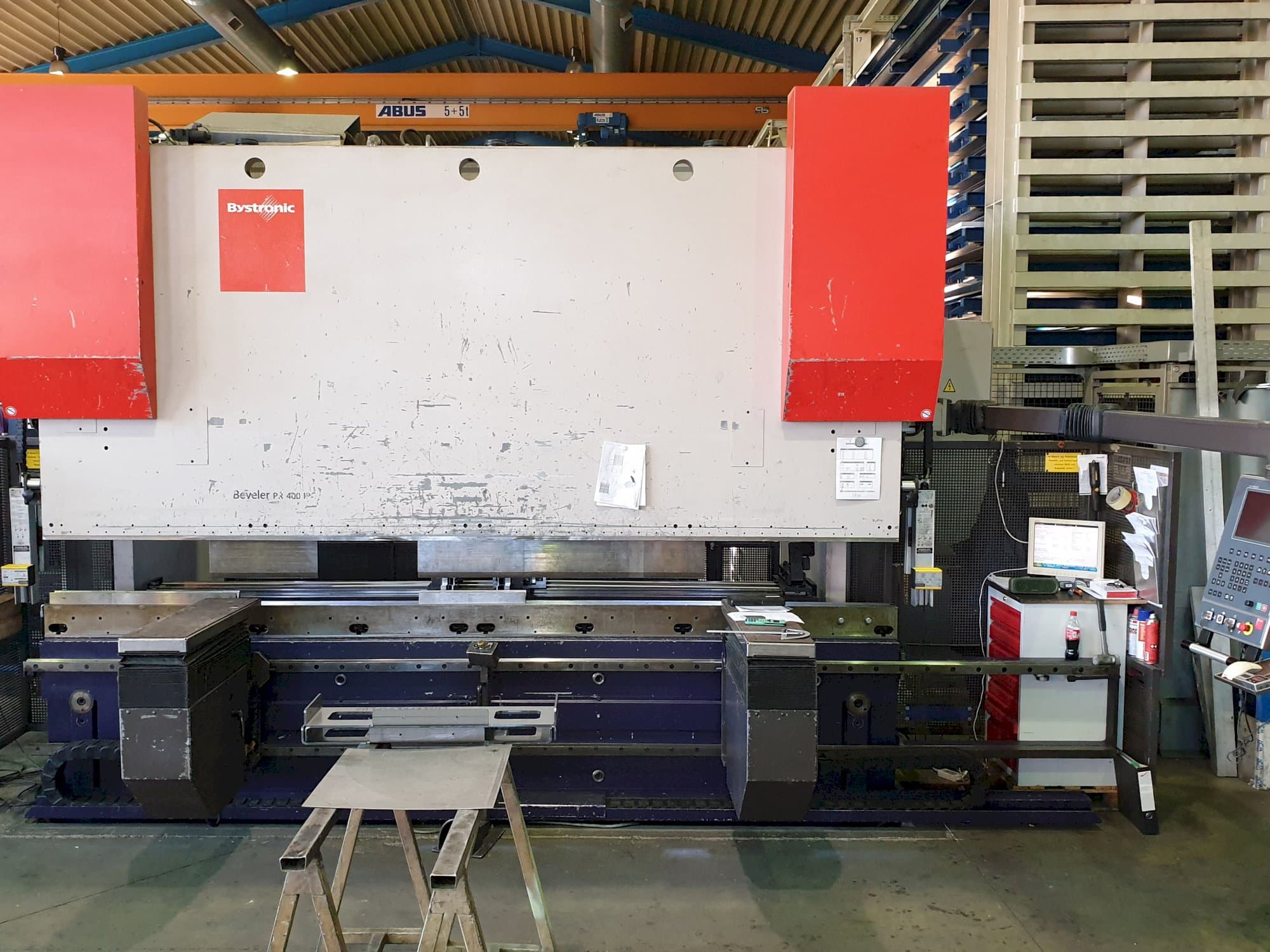 Koneen Bystronic etunäkymä Beyeler PR 400 x 4100