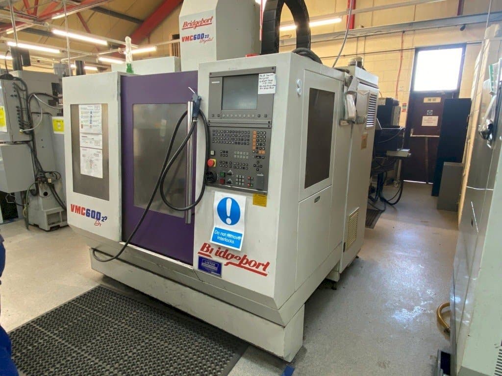 Koneen Bridgeport VMC 600/22 Digital etunäkymä