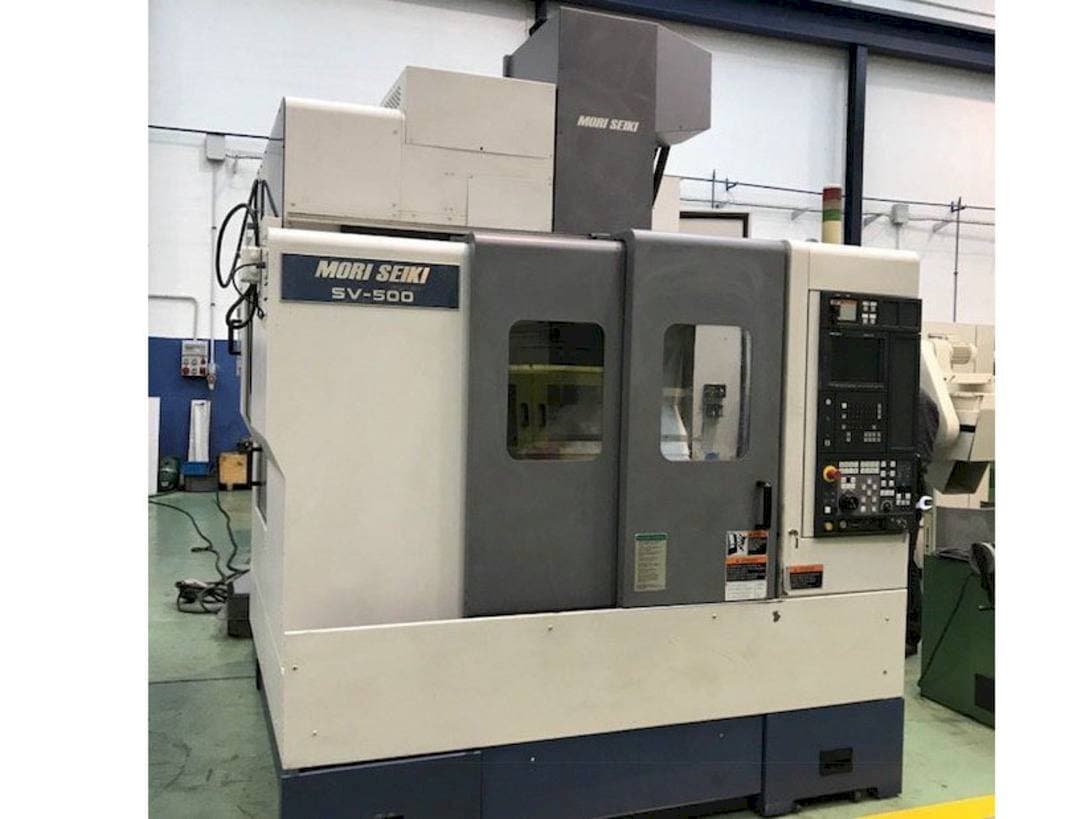 Koneen MORI SEIKI SV-500 etunäkymä