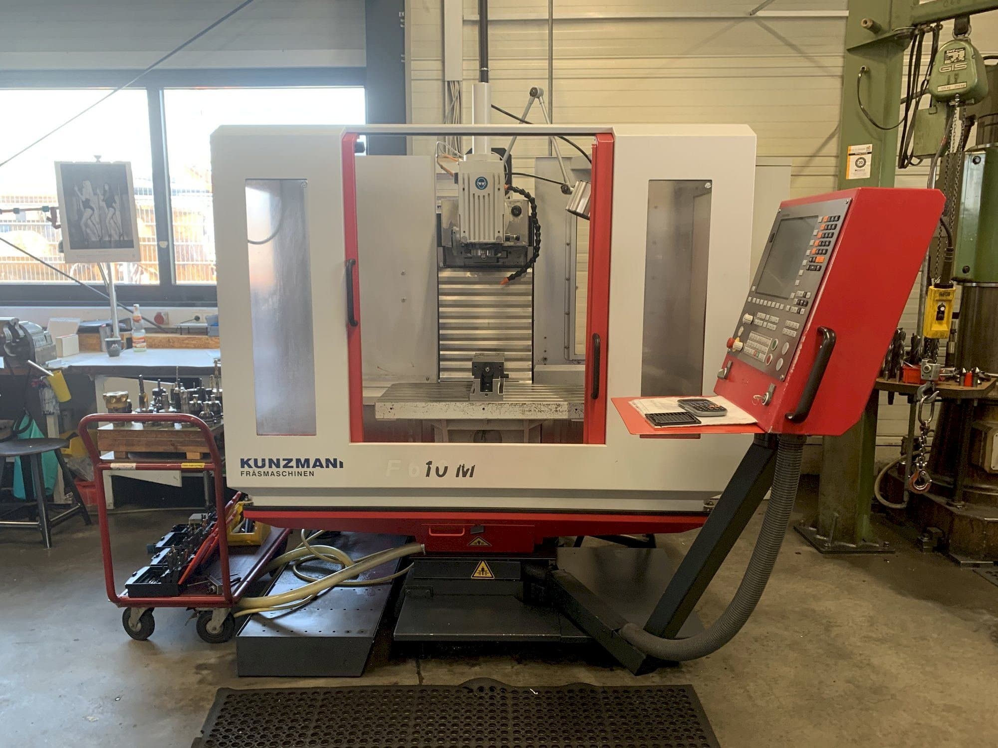 Koneen KUNZMANN WF 610 M etunäkymä