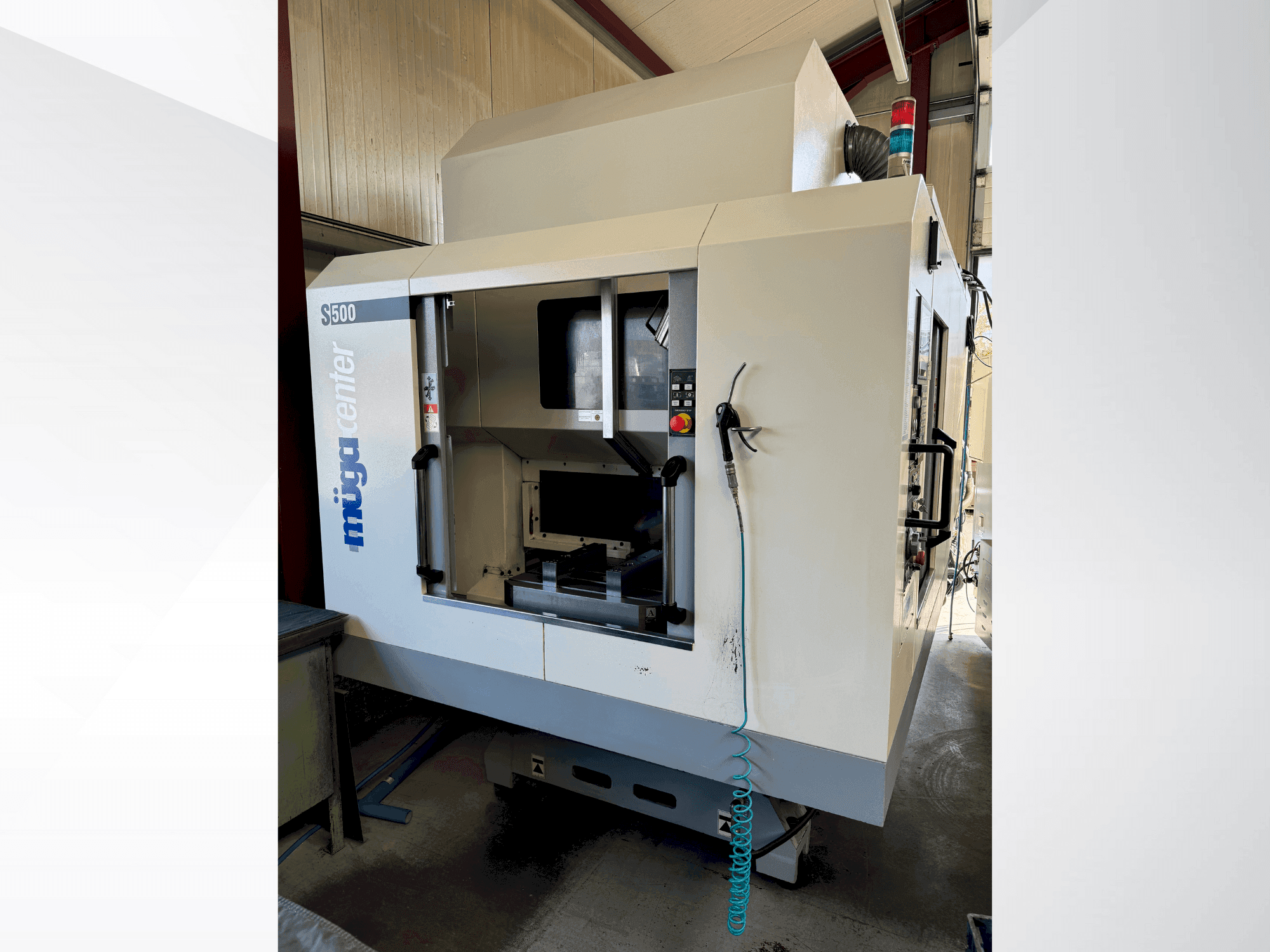 Koneen Muga S500 etunäkymä