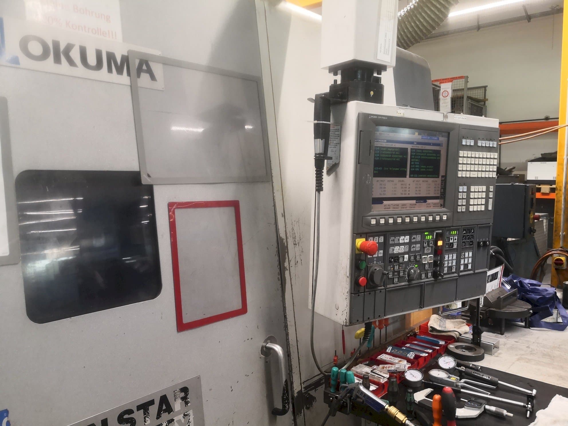 Koneen  Okuma LT 300 MY etunäkymä