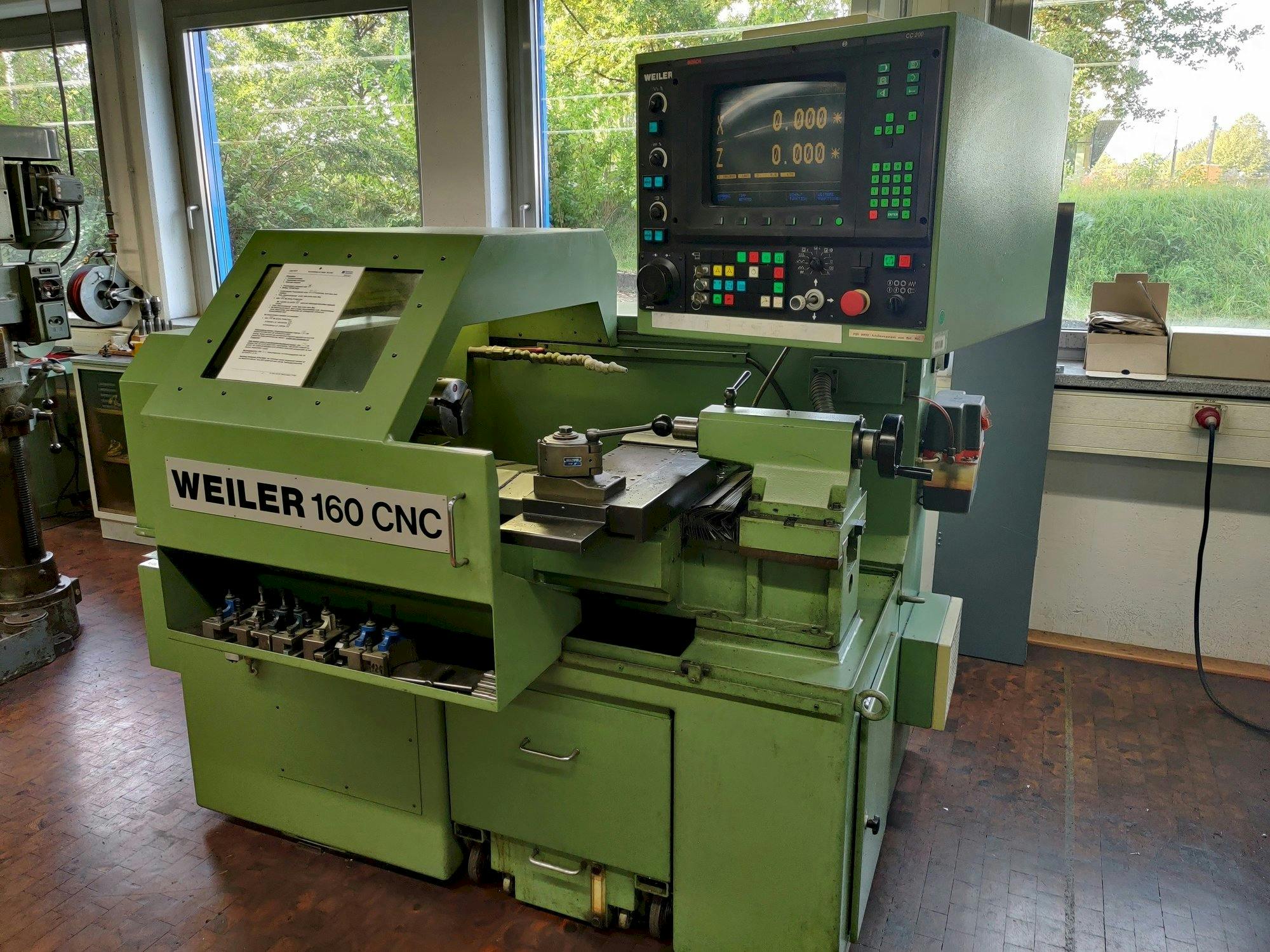 Koneen  Weiler 160 CNC etunäkymä
