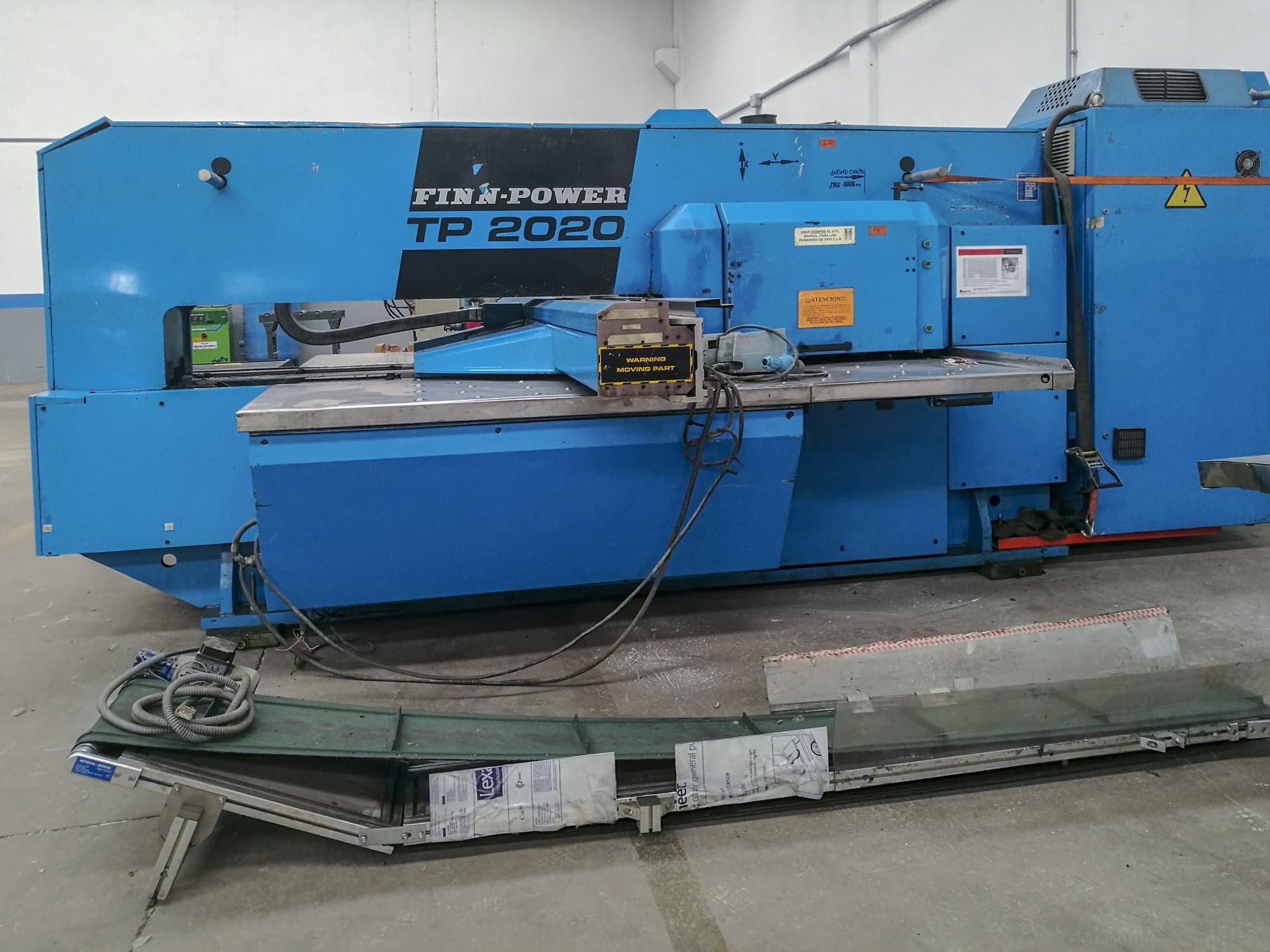 Koneen Finn-Power etunäkymä TP 2020