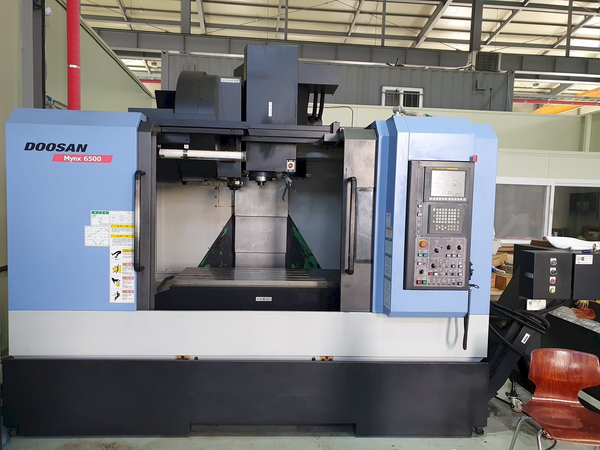 Koneen Doosan MYNX 6500 etunäkymä