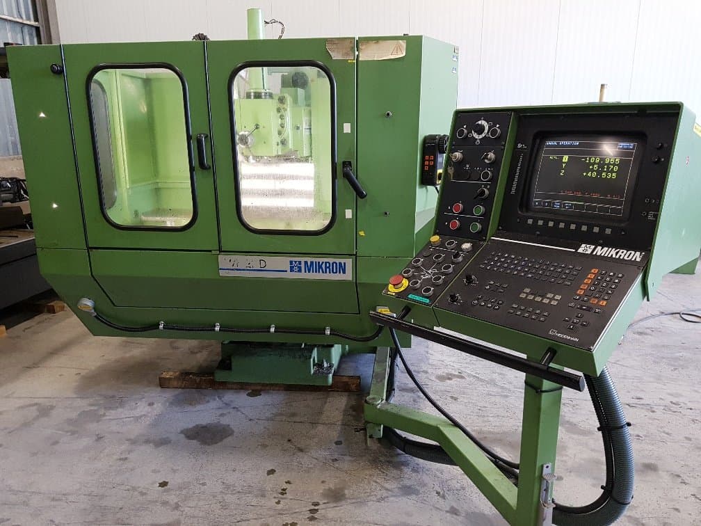 Koneen Mikron etunäkymä WF 21-D