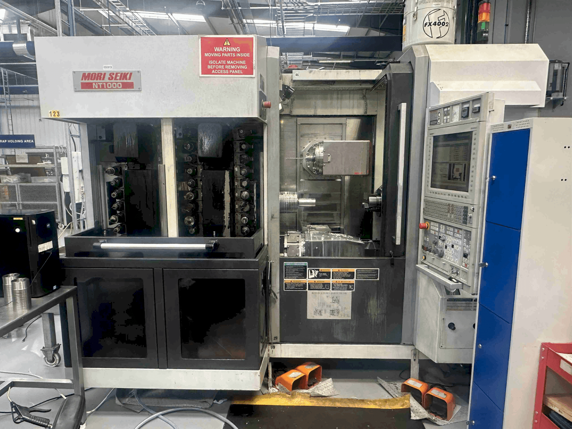 Koneen MORI SEIKI NT1000SZM etunäkymä
