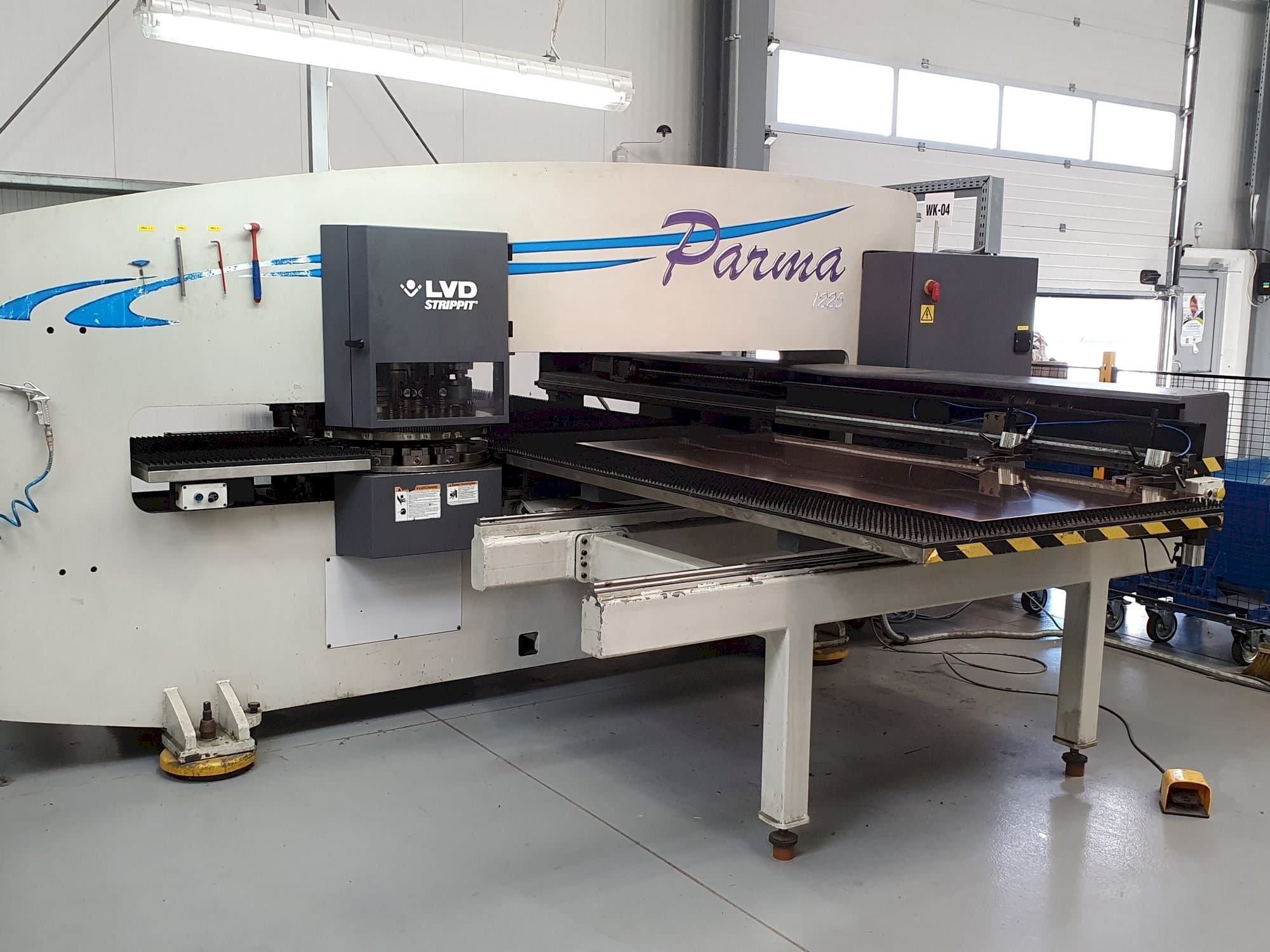 Koneen LVD PARMA 1225 TK etunäkymä
