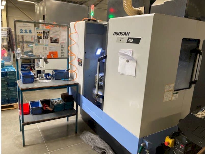 Koneen Doosan VC 430 etunäkymä