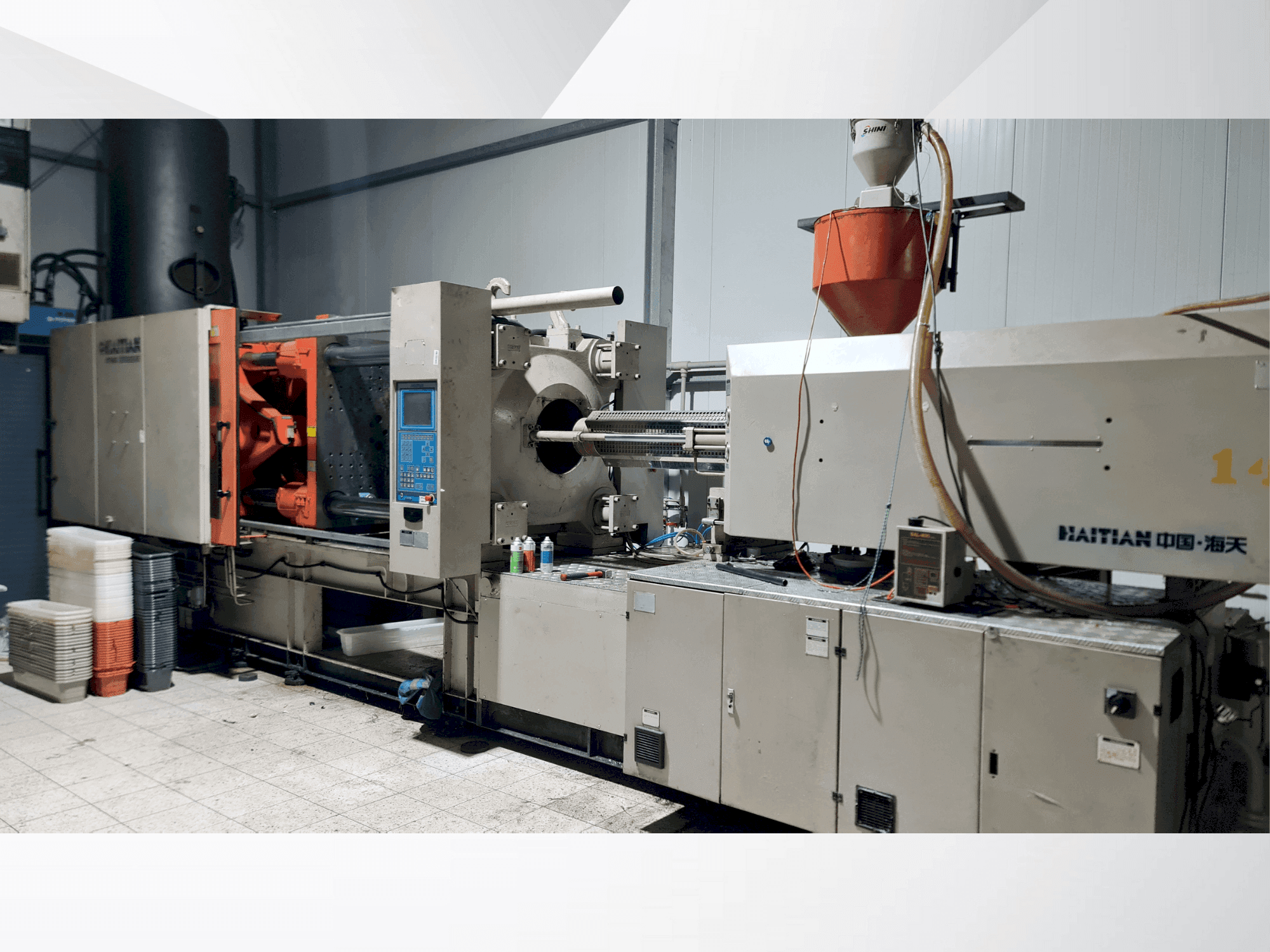 Koneen  HAITIAN 2006 etunäkymä