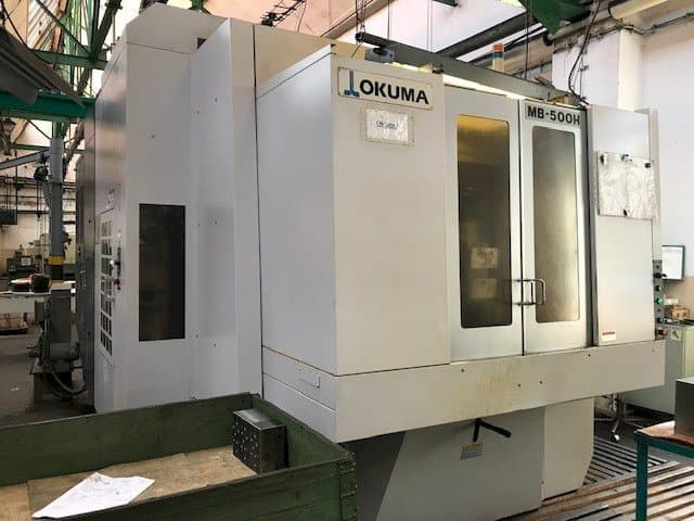 Koneen Okuma MB-500H etunäkymä