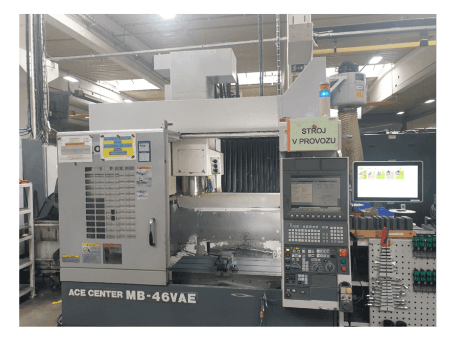 Koneen Okuma MB-46VAE etunäkymä