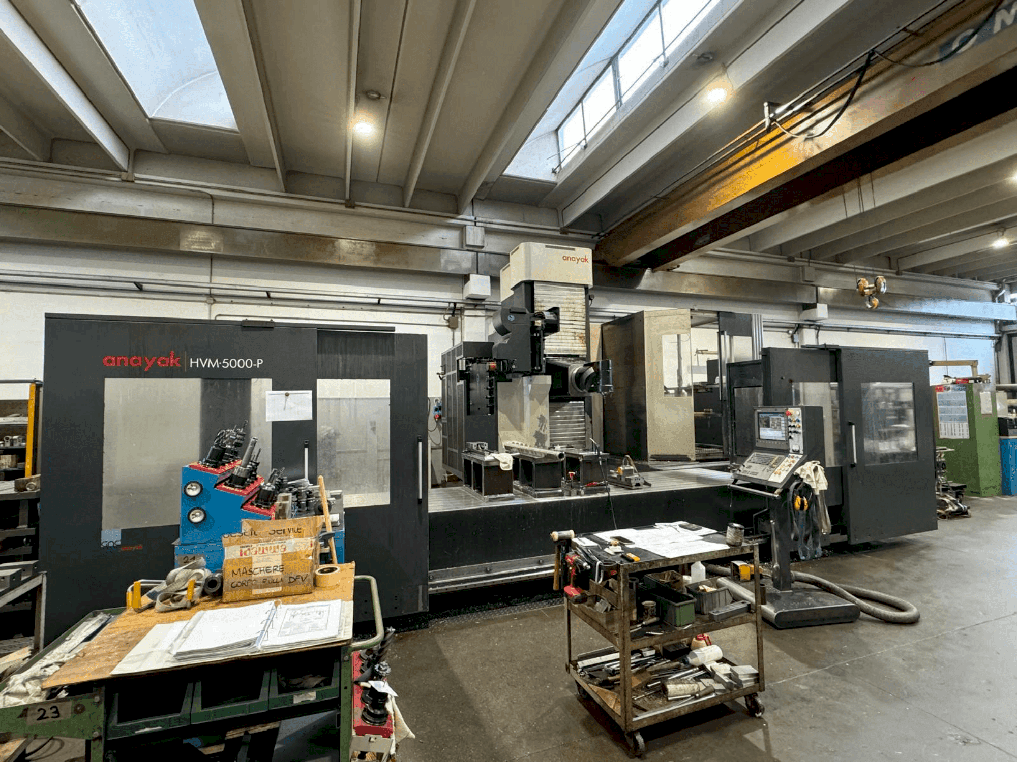 Koneen  ANAYAK HVM 5000P etunäkymä