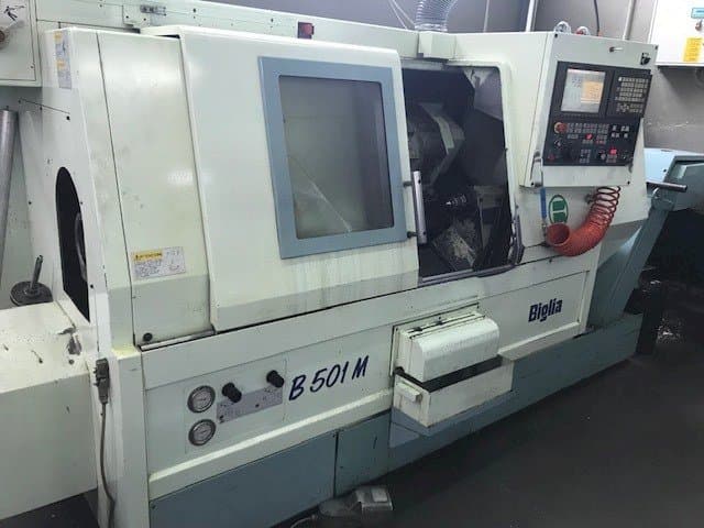 Koneen Biglia B501 etunäkymä