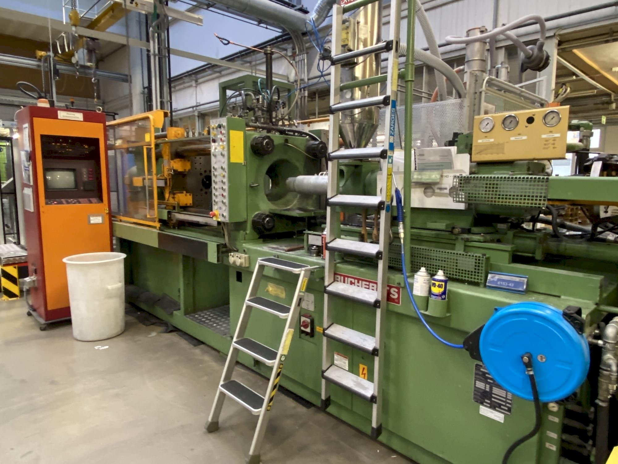 Koneen Bucher TS 120 / S 500 / CNC etunäkymä