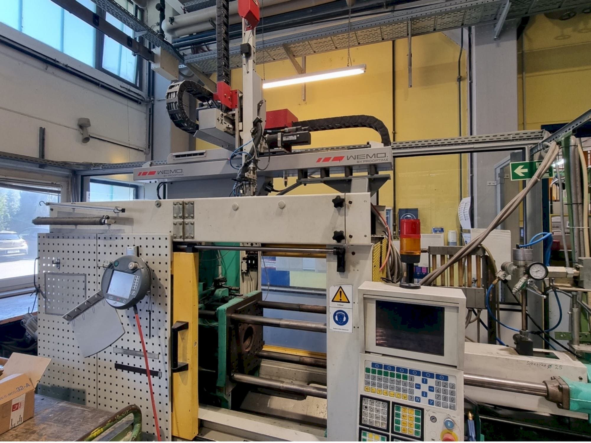 Koneen Arburg ALLROUNDER Centex 270 C 500 - 250 etunäkymä