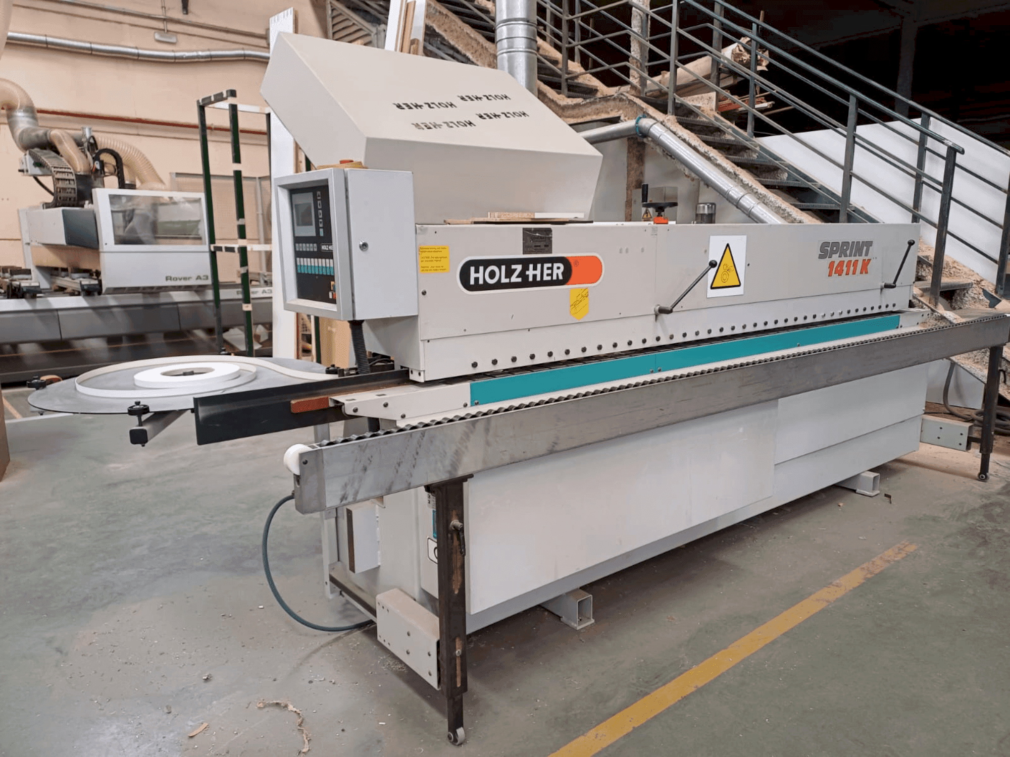 Koneen HOLZHER SPRINT 1411K etunäkymä