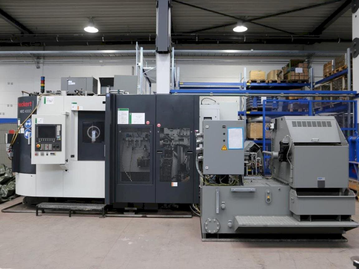 Koneen  Heckert HEC 400D etunäkymä