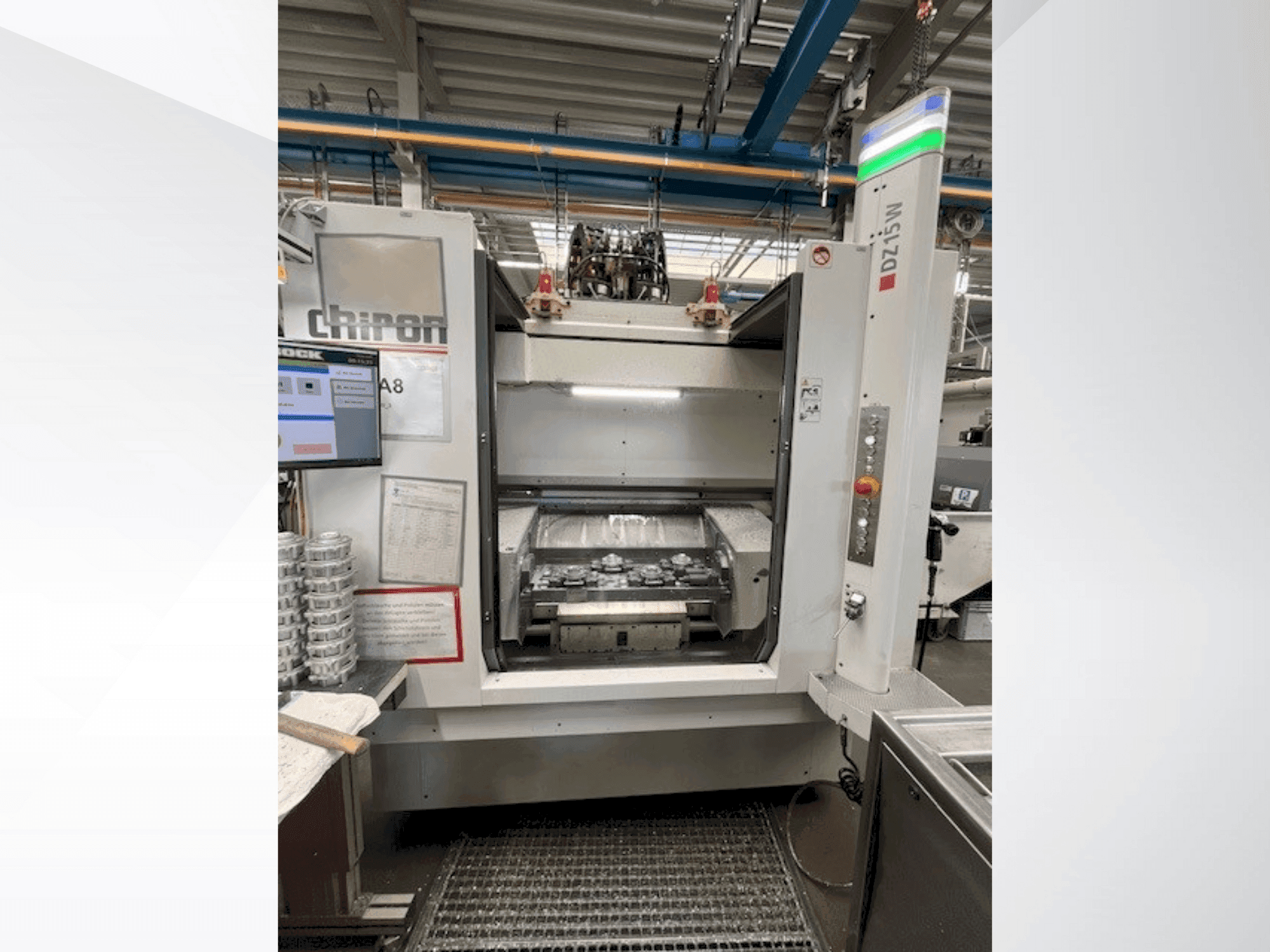 Koneen CHIRON DZ 15 W etunäkymä